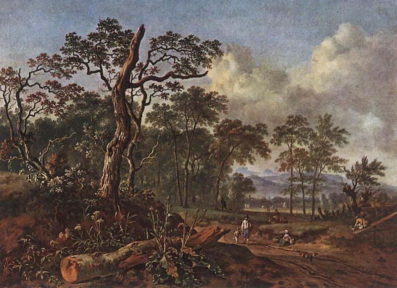 Road beside the Forest, Jan Wijnants